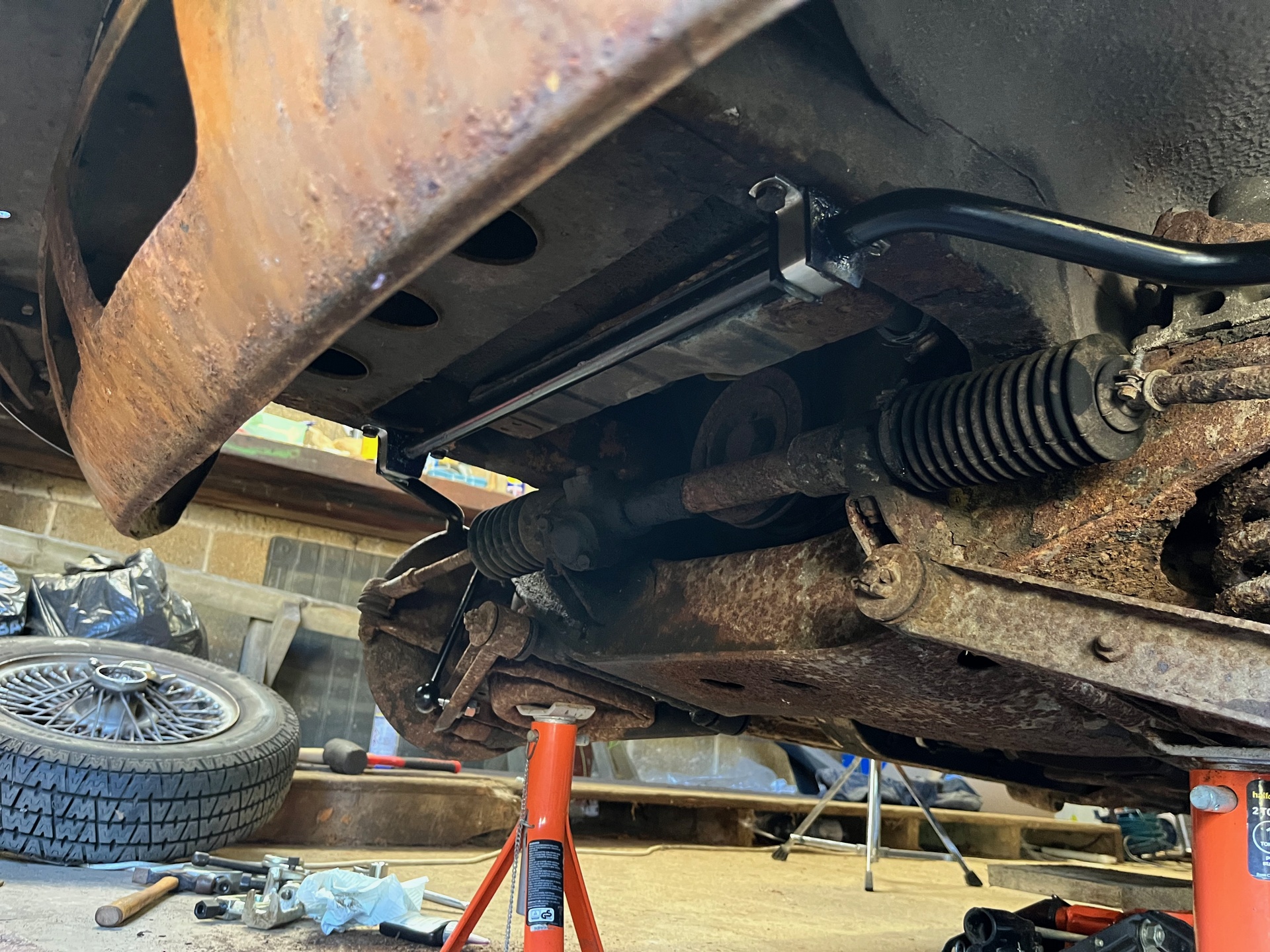 New anti roll bar